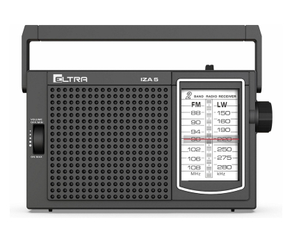 Radio i budzik ELTRA IZA 5 Czarny